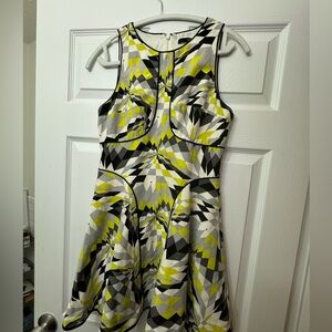 Tibi geometric dress